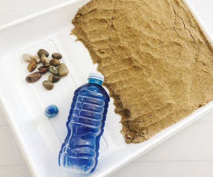 Beach Erosion Experiment for kids