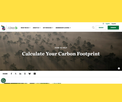 Carbon Footprint Calculator