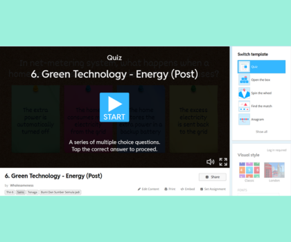 Green Technology - Energy