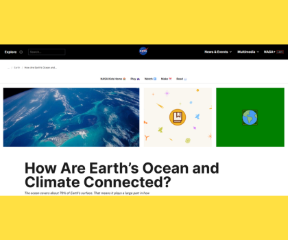 How Are Earth’s Ocean and Climate Connected?