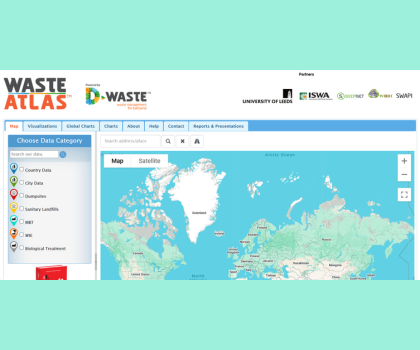 Interactive Global Waste Management Data Map