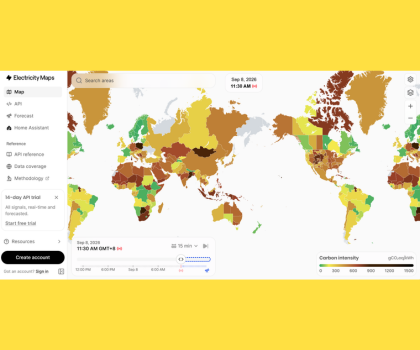 Real-Time Carbon Intensity Dashboard