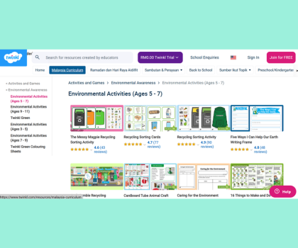 Teach Kids To Go Green! Environmental Resources For Children Aged 5-7