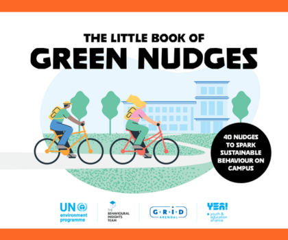 The Little Book of Green Nudges: 40 Nudges to Spark Sustainable Behaviour on Campus