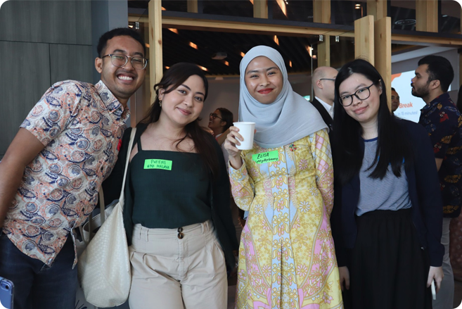 Participants from various youth and environmental organisations at the COP28 Youth Aspirations Dialogue. Photo credit: YELL/2023/ShuMin